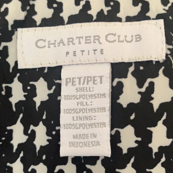 NWT Charter Club Petite Vest. Size Pet/Per - Picture 5 of 7